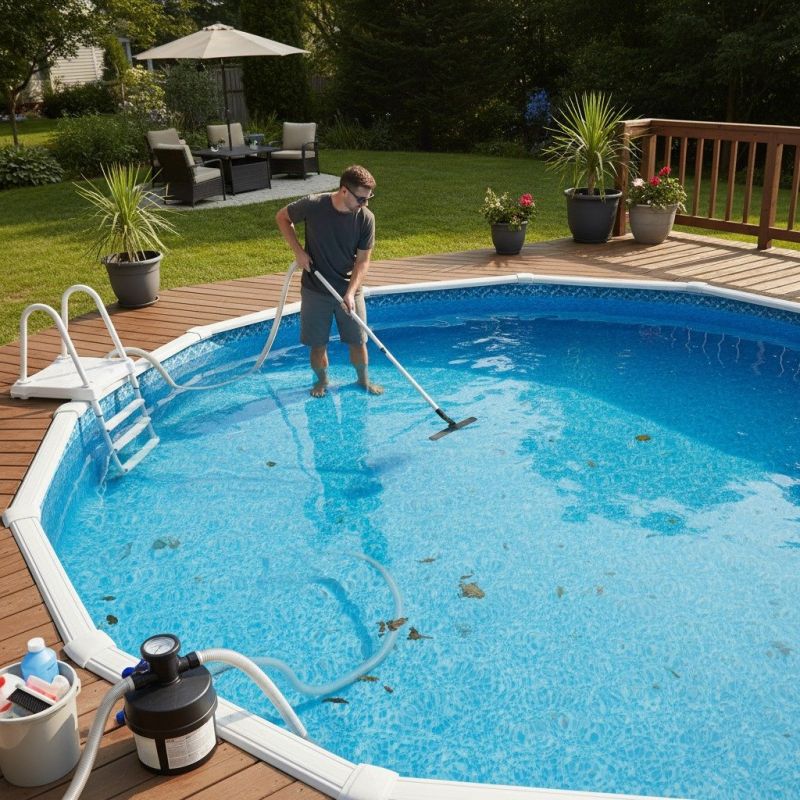 Swimming Pool Vacuuming